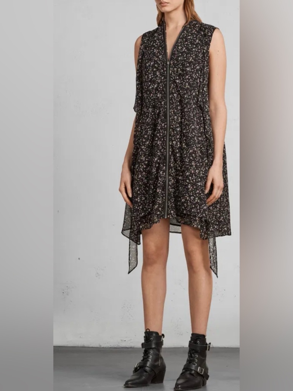 AllSaints Jayda Pepper Dress - Picture 3 of 11